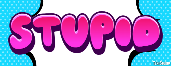 Stupid Text Effect