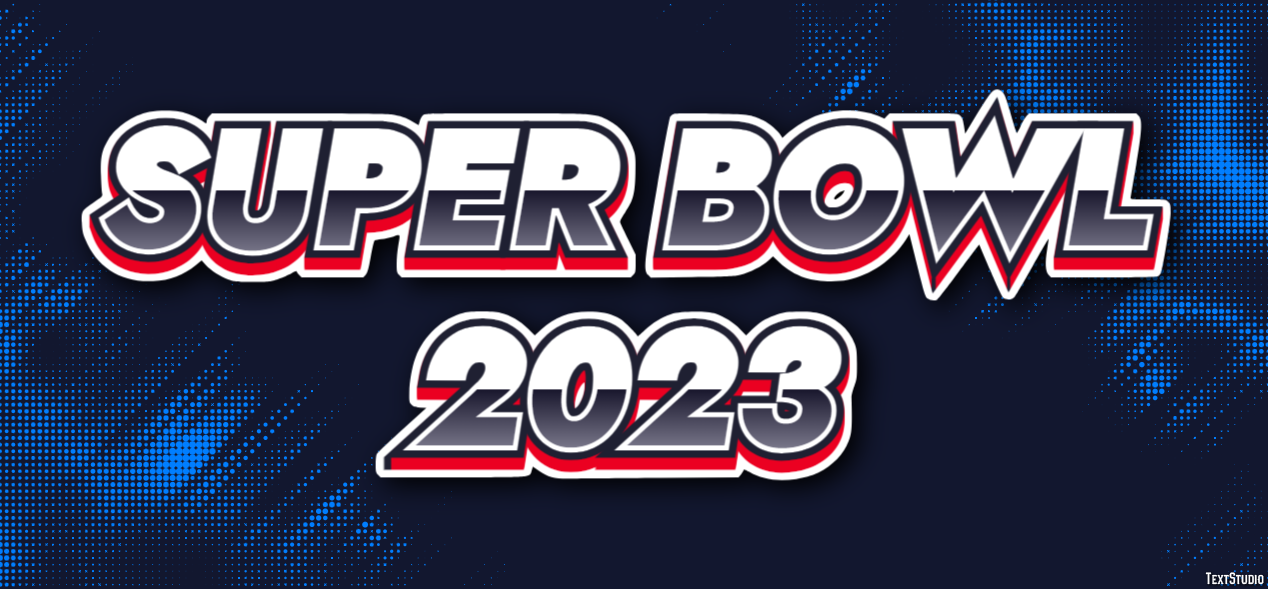 Super Bowl 2023 Metin Efekti