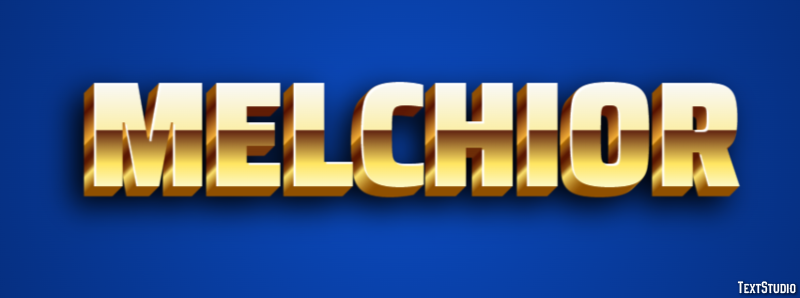 Melchior Efekt tekstowy