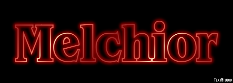 Melchior Efecto de Texto