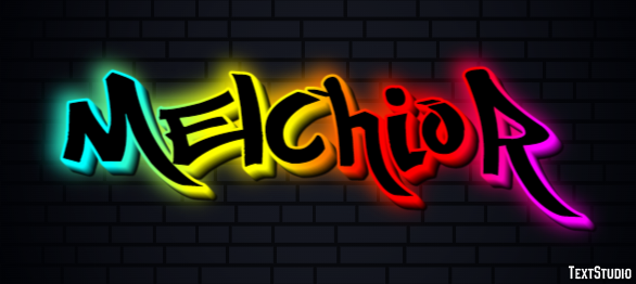 Melchior Efecto de Texto