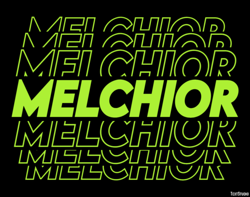 Melchior Efekt tekstowy