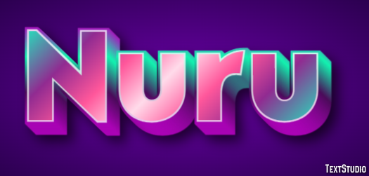 Nuru Texteffekt