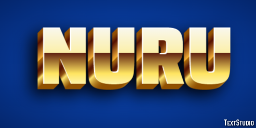 Nuru Texteffekt