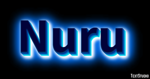 Nuru Texteffekt