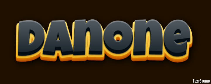Danone Texteffekt