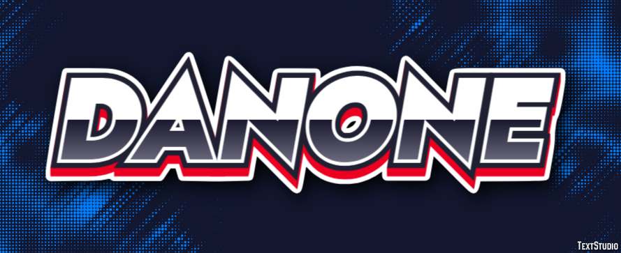 Danone Effet de texte
