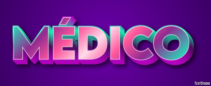 Médico Efekt tekstowy