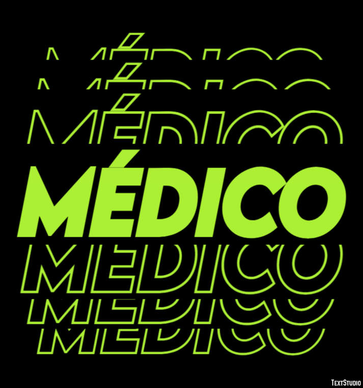 Médico Efecto de Texto