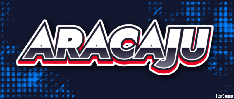 Aracaju Texteffekt