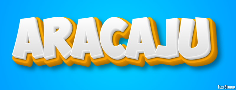 Aracaju Texteffekt