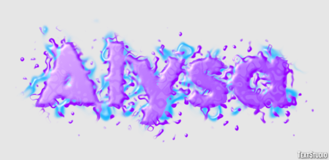 Alysa Text effect