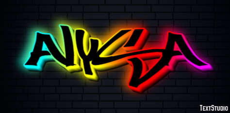 Alysa Text effect