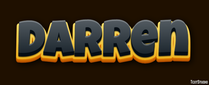 Darren Text effect