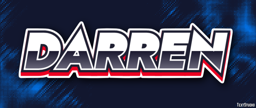 Darren Text effect