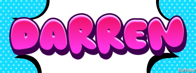 Darren Text effect