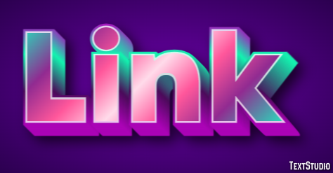 Link Text Effect