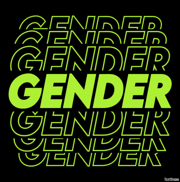 Gender Text Effect