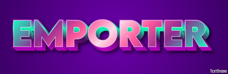 Emporter Effet de texte