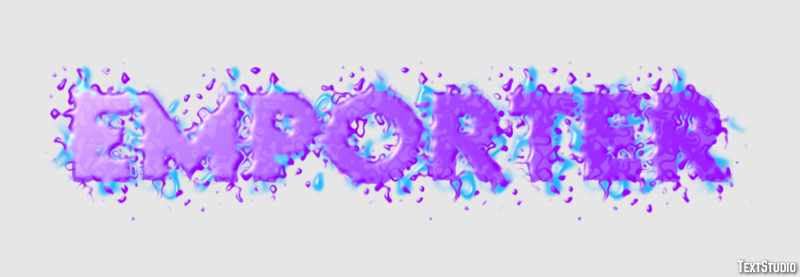Emporter Effet de texte