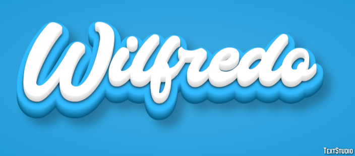 Wilfredo Text Effect