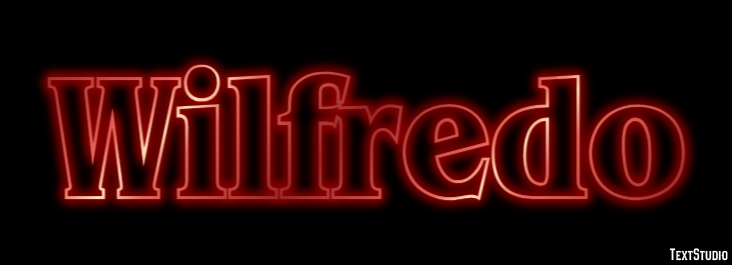 Wilfredo Text Effect