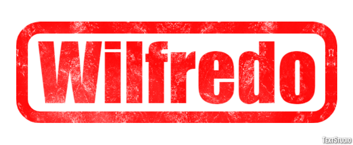 Wilfredo Text Effect