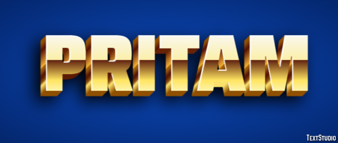 Pritam Texteffekt