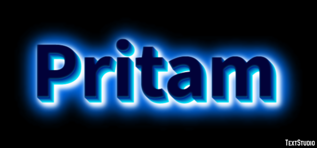 Pritam Texteffekt