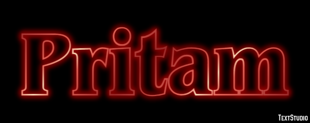 Pritam Texteffekt