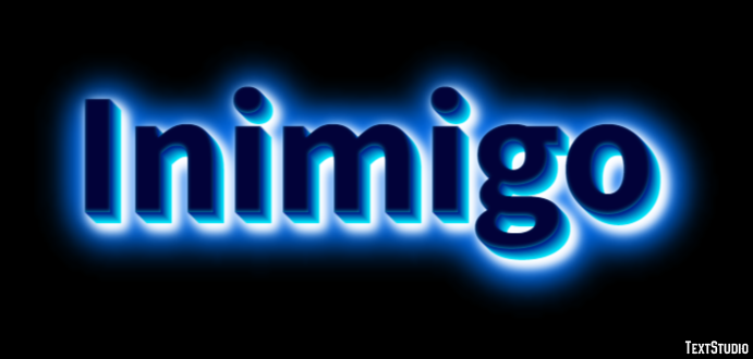 Inimigo Text Effect