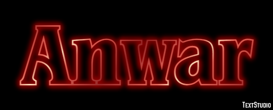 Anwar Text Effect