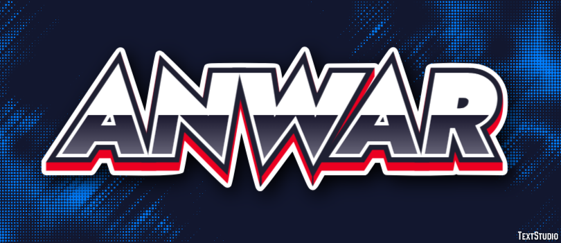 Anwar Text Effect