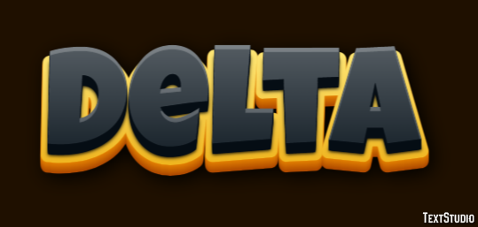 Delta Tekst Effect