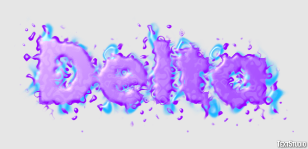 Delta Tekst Effect