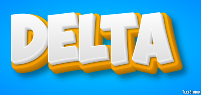 Delta Tekst Effect