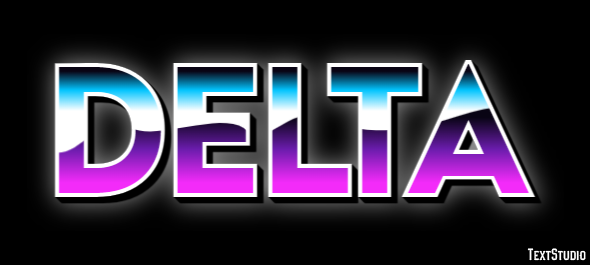 Delta Tekst Effect