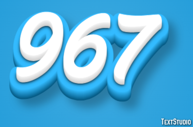 967 Text Effect