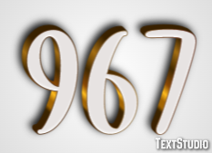 967 Text Effect