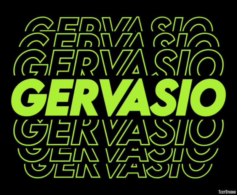 Gervasio Effetto testo