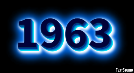 1963 Text Effect