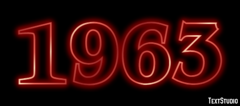 1963 Text Effect