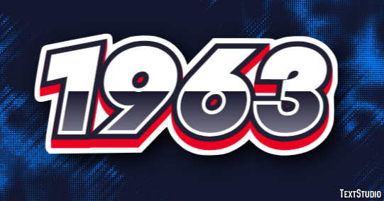 1963 Text Effect