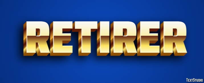 Retirer Effet de texte