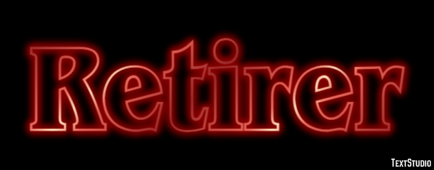 Retirer Efecto de Texto