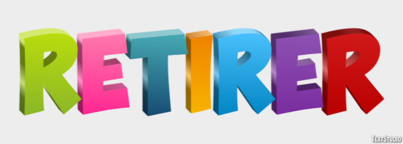Retirer Efecto de Texto