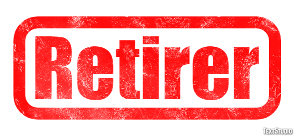 Retirer Effet de texte