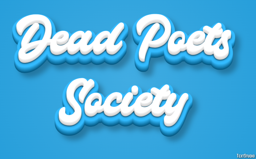 Dead Poets Society Text Effect