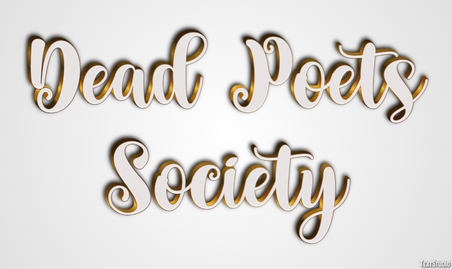 Dead Poets Society Text Effect