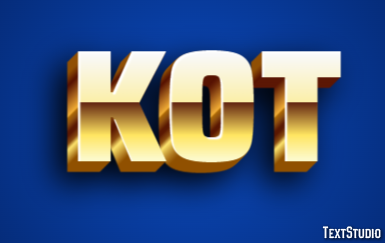 Kot Efekt tekstowy